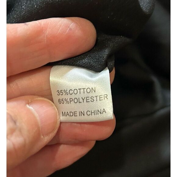 Miss Ord Evening Dress Womens 4XL Black V Neck Short Sheer Sleeve Gown Sequins - Picture 6 of 7